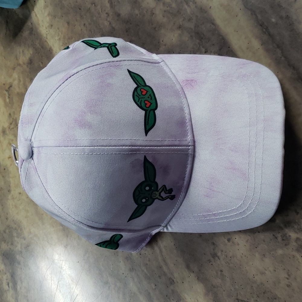 Star Wars Baby Yoda Grogu Girls Youth  Baseball Cap Hat Tie-Dye One Size